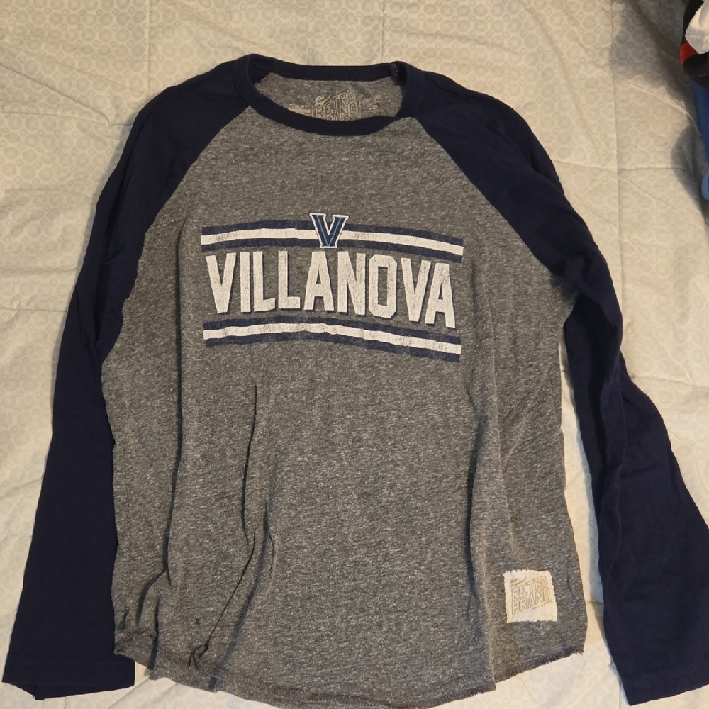 Etro Blue and Gray Raglan Shirt